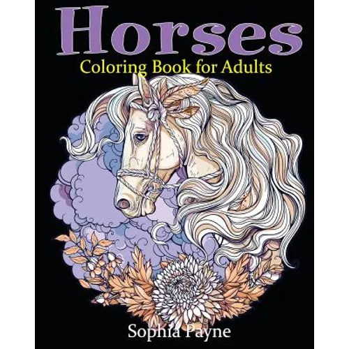 Horses Coloring Book for Adults