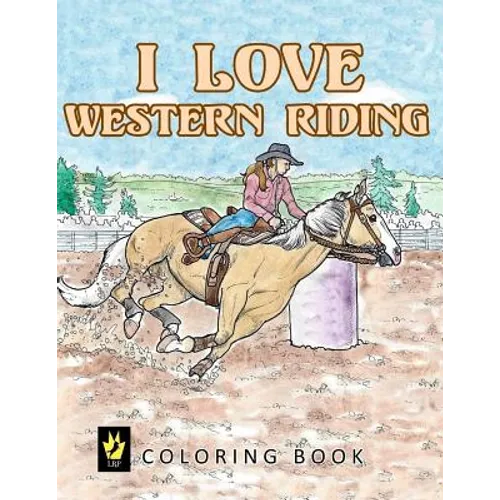 I Love Western Riding Coloring Book