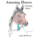 Amazing Horses: Coloring Book