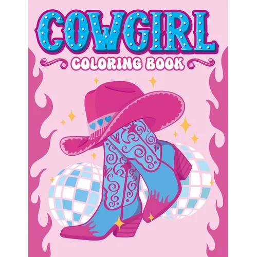 Cowgirl Coloring Book