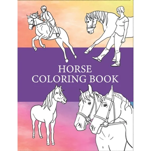Horse Coloring Book
