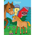 Horses Coloring Book 1